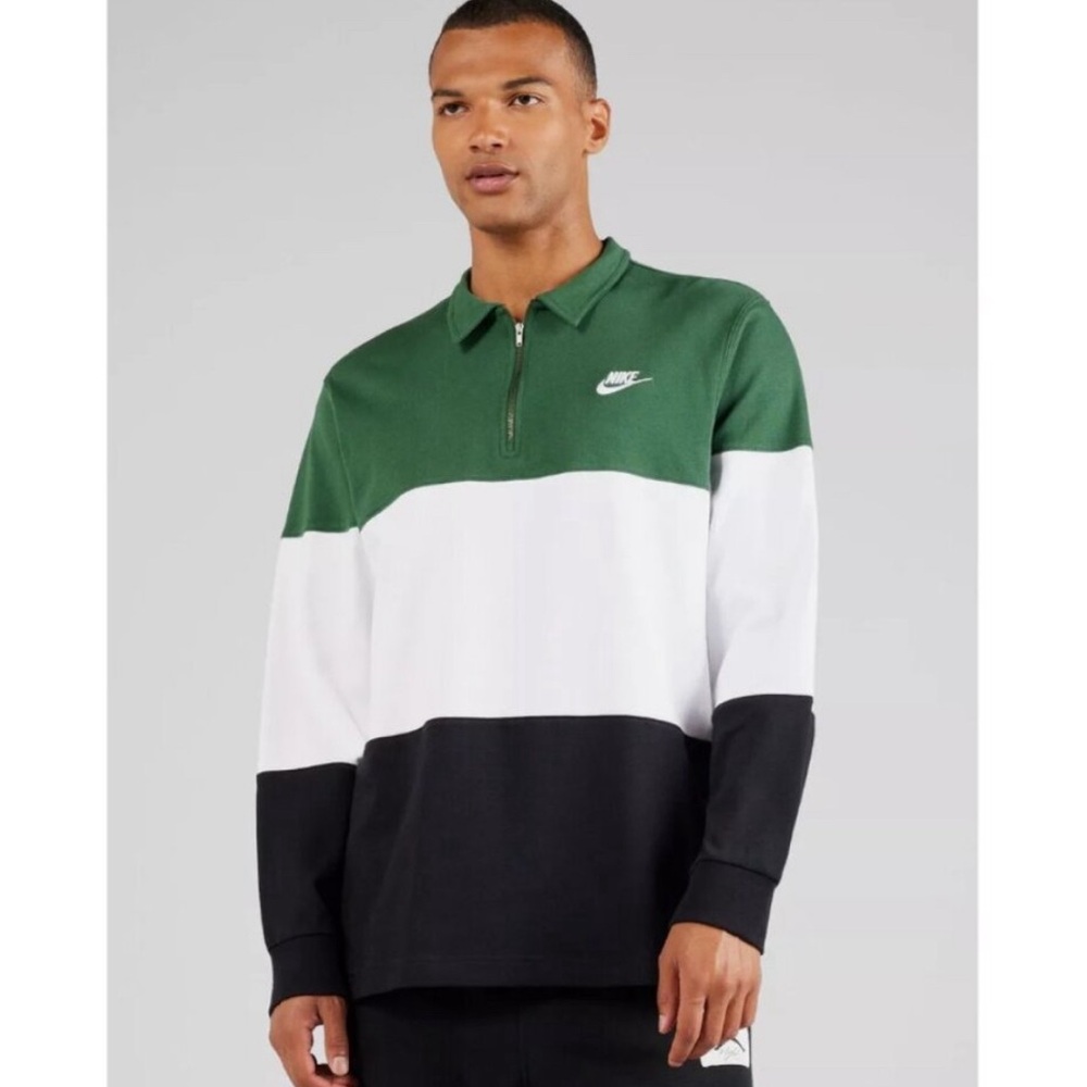 Nike Sportswear Club Polo Rugby Quarter Zip